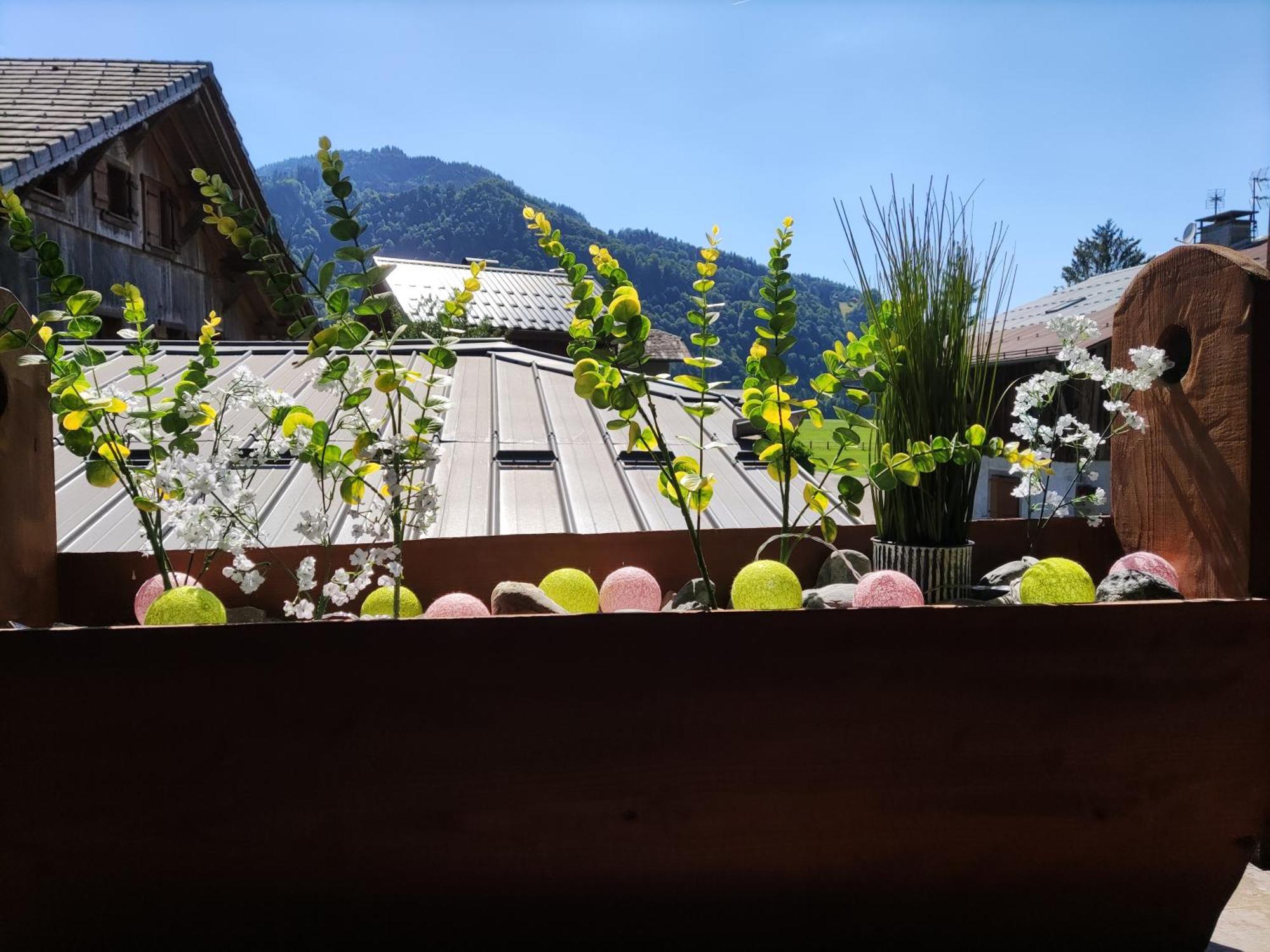 Chalet La Ferme D'Henriette, A Samoens Bagian luar foto
