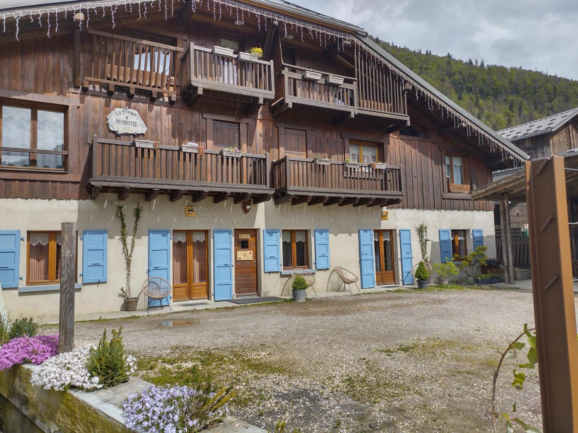 Chalet La Ferme D'Henriette, A Samoens Bagian luar foto