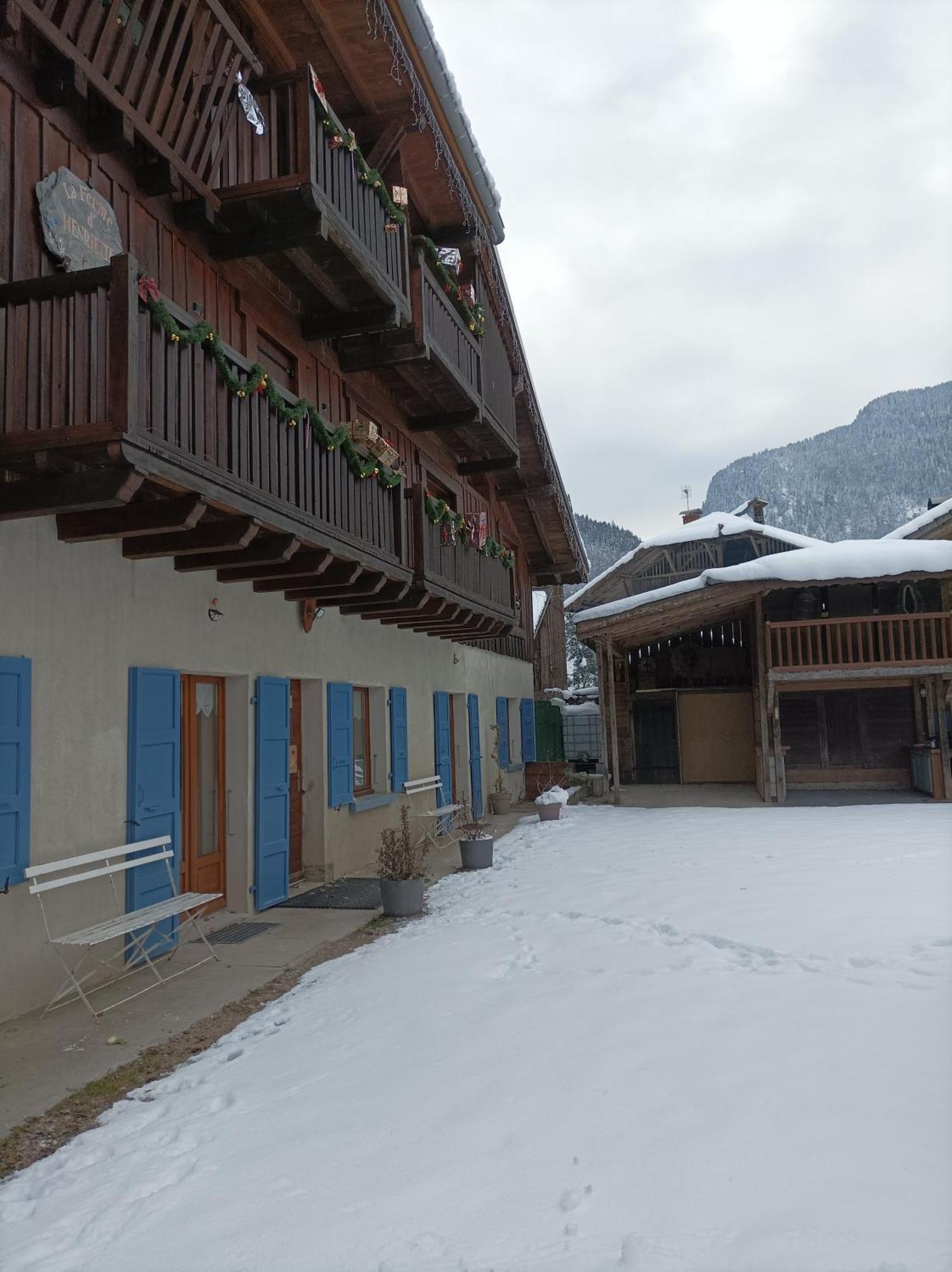 Chalet La Ferme D'Henriette, A Samoens Bagian luar foto