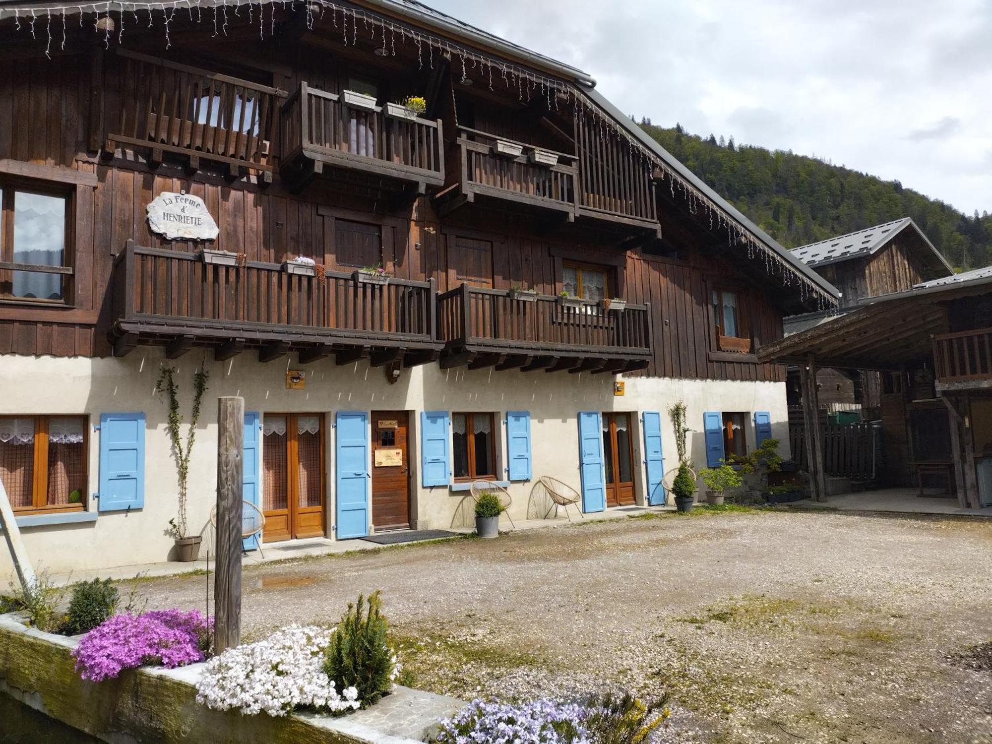 Chalet La Ferme D'Henriette, A Samoens Bagian luar foto