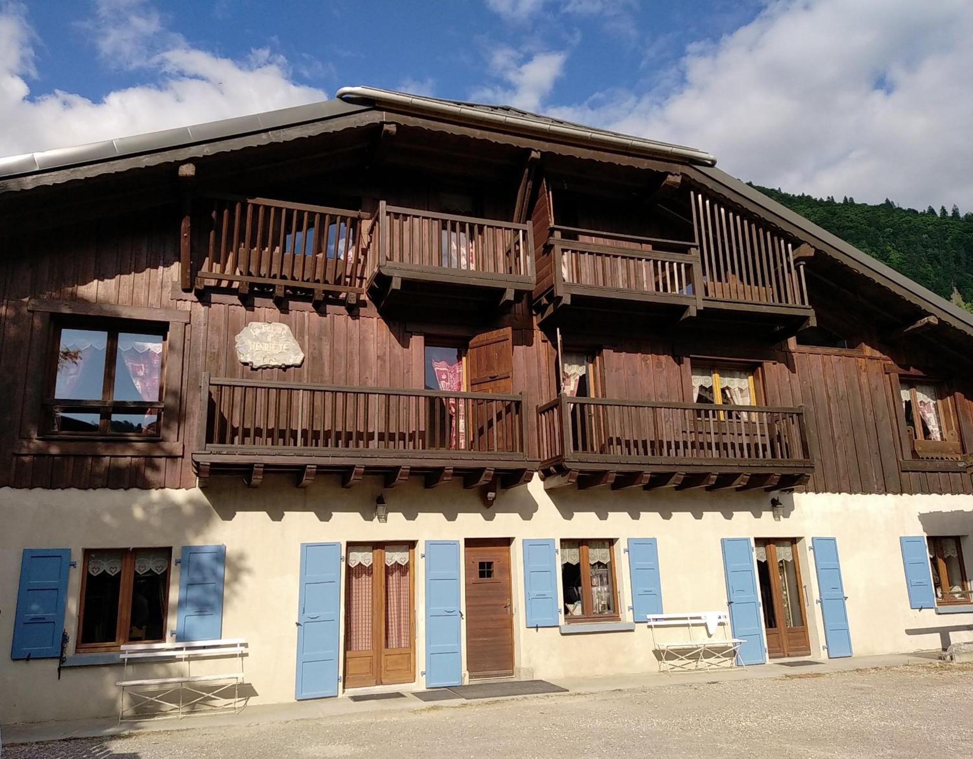 Chalet La Ferme D'Henriette, A Samoens Bagian luar foto